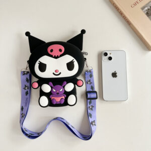 Black hug bear kulomi big bag