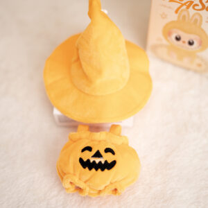 Orange hat style / 17cm cloth hanging ornament for clothing (doll not included)