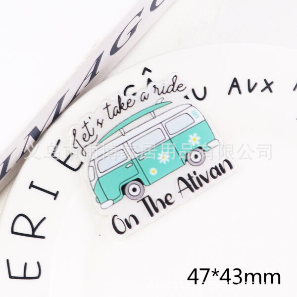 Wholesale New Cartoon Powder Medical Nurse Letter Rainbow Bag Jewelry Acrylic Moe DIY Patch Accessories