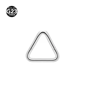 Triangle Silver (Titanium) / 1.2x8mm
