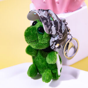 Digital camouflage three-level head + turtle / Hanging lobster clasp