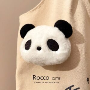 Wholesale Panda plush doll brooch cute Brooch