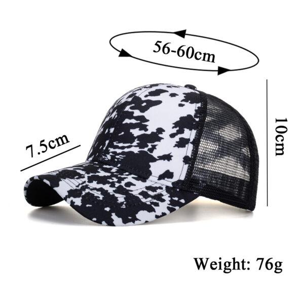 Wholesale Cross-border AliExpress Amazon ebay new black and white horizontal cross net cap baseball cap Women's sun hat B986