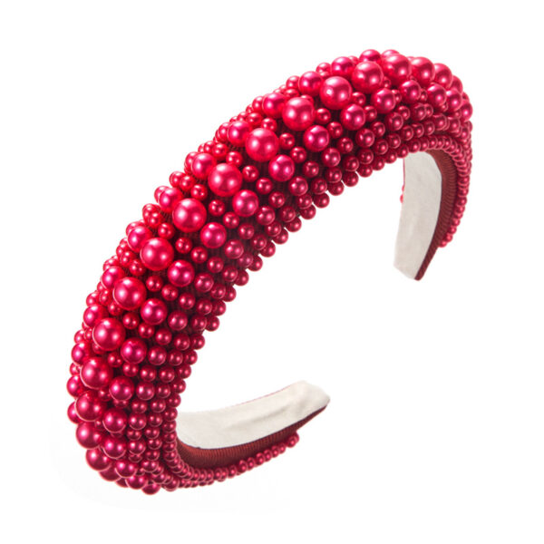 Wholesale Full Pearl Snge Headband Simple Personalized Hairband Hair Aessories