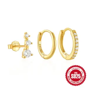 Gold #4 / 925 Silver