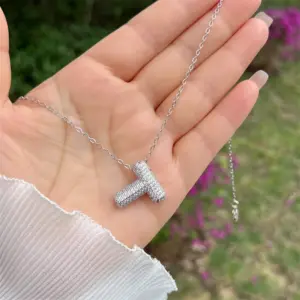 Silver / 45CM+5CM / T