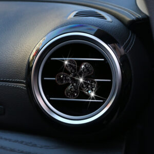 Fragrant model with card slot, black 1 flower