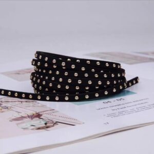 Black rivet rope 1 m