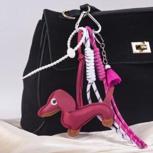D type dachshund badminton-rose red
