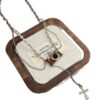 oly-e0cce1b23a92ec5039642c035381e3be Wholesale Vintage Brown Camera Pearl Necklace Women's Light Luxury Niche Design All-match Unique Distinctive Long Chain Woolen Chain Aessories