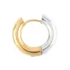 Wholesale 1 Piece Fashion Color Block Plating Stainless Steel Earrings