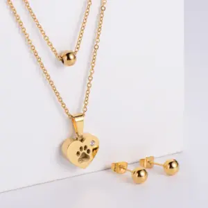 Wholesale Stainless Steel 18K Gold Plated Korean Style Polishing Crown Artificial Rhinestones