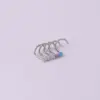 316L Stainless Steel Ear Cartilage Rings & Studs Geometric Waterproof Non Tarnish Surgical Steel