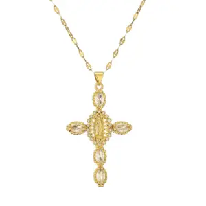 Lip Chain White Zirconium