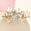 Wholesale Fashion Flower Stainless Steel Plating Belly Ring 1 Piece