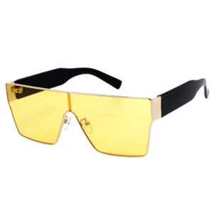 Gold frame night vision yellow