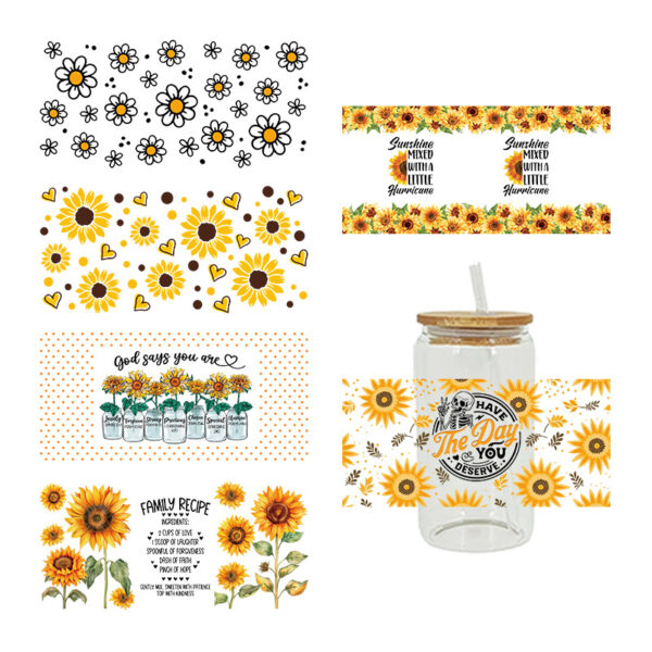 oly-e0fe03aeff82cea19fb755c8cd96e5de Wholesale UV transfer sticker glass crystal label Crystal sticker cross-border special sticker for 16oz glass cup 23cmX11cm