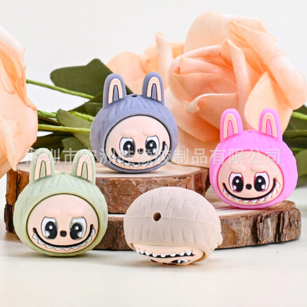 Wholesale [Hongzhou] Labubu New Product Handmade DIY Bracelet Key Chain Jewelry Accessories Beads Ready for Sale