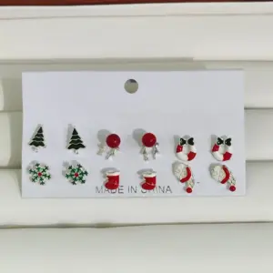 D01176 Christmas Snowflake Six-Piece Set