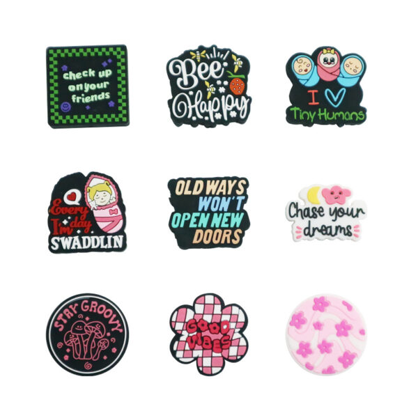 Wholesale Silicone DIY Creative Letter Beads Cartoon Beads