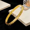 Wholesale Titanium Steel Starset 18K Gold Plated Simple Couple Gift Bracelet Casual Elegant Daily Wear Unisex Bracelet