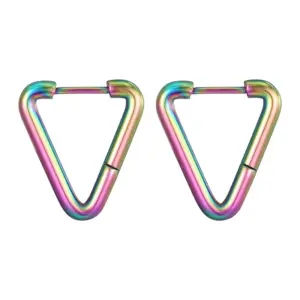 N Triangle Ear Clip Color One