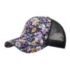 Wholesale Korean Style Flower Net Cap Baseball Cap Spring and Summer Outdoor Sun Hat Casual Trendy Cap Flower Cap B1088