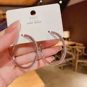 E0346 Silver Silver Needle