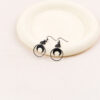 oly-e1537b8375498ba62432d45842fb4254 Wholesale Halloween Dark Punk Style Moon Circle Earrings