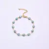 Wholesale Ethnic Style Classic Style Artistic Eye 304 Stainless Steel Gold Plated Bracelets In Bulk