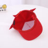 Wholesale Children's Hat Wholesale Sonic Baseball Cap Spring and Autumn New Cartoon Flat Brim Hat for Boys and Girls Super Sonic Mouse Hip-Hop Hat