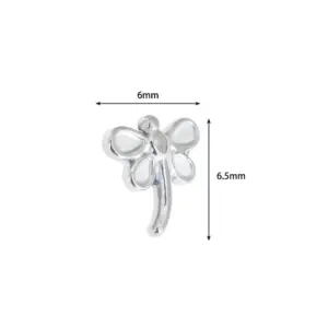 Dragonfly Silver / 1.2x10mm M0.9