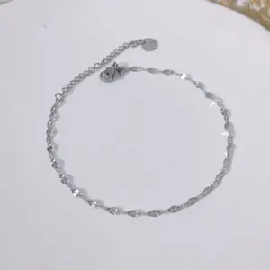 Silver Lip Chain