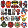 Wholesale Xiaotian Iron Man Embroidery Cloth Sticker Computer Embroidery Zhangzi Label Ironing Patch Cartoon Marvel Embroidery Hulk