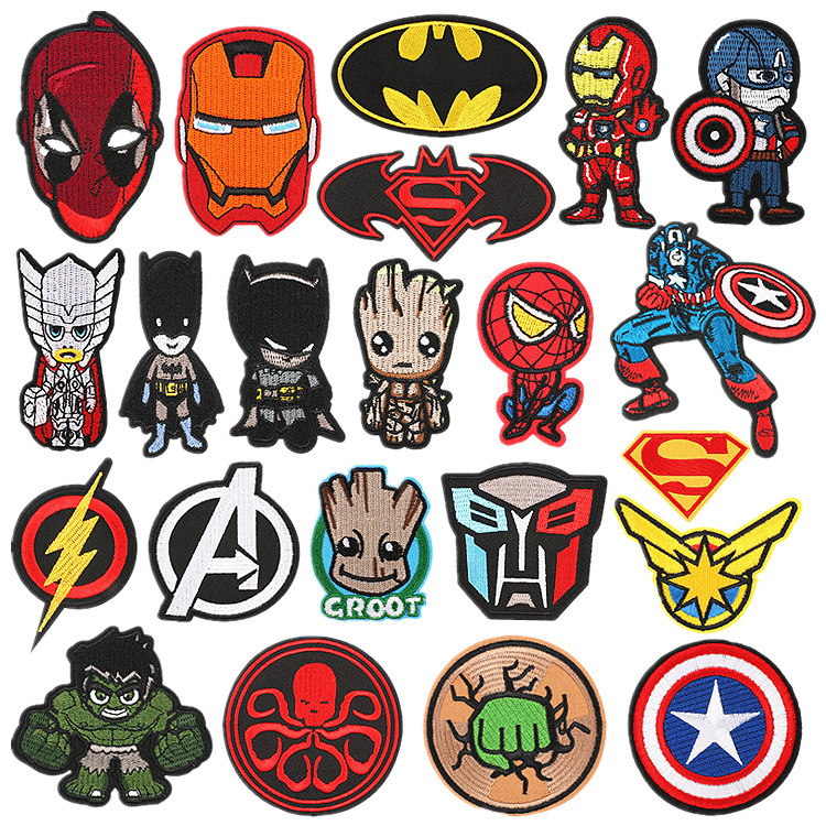 Wholesale Xiaotian Embroidery Cloth Sticker Computer Embroidery Zhangzi Label Ironing Patch Cartoon Embroidery