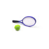 Wholesale 1:12 dollhouse accessories dollhouse simulation mini sports products tennis racket plus ball model tennis ball