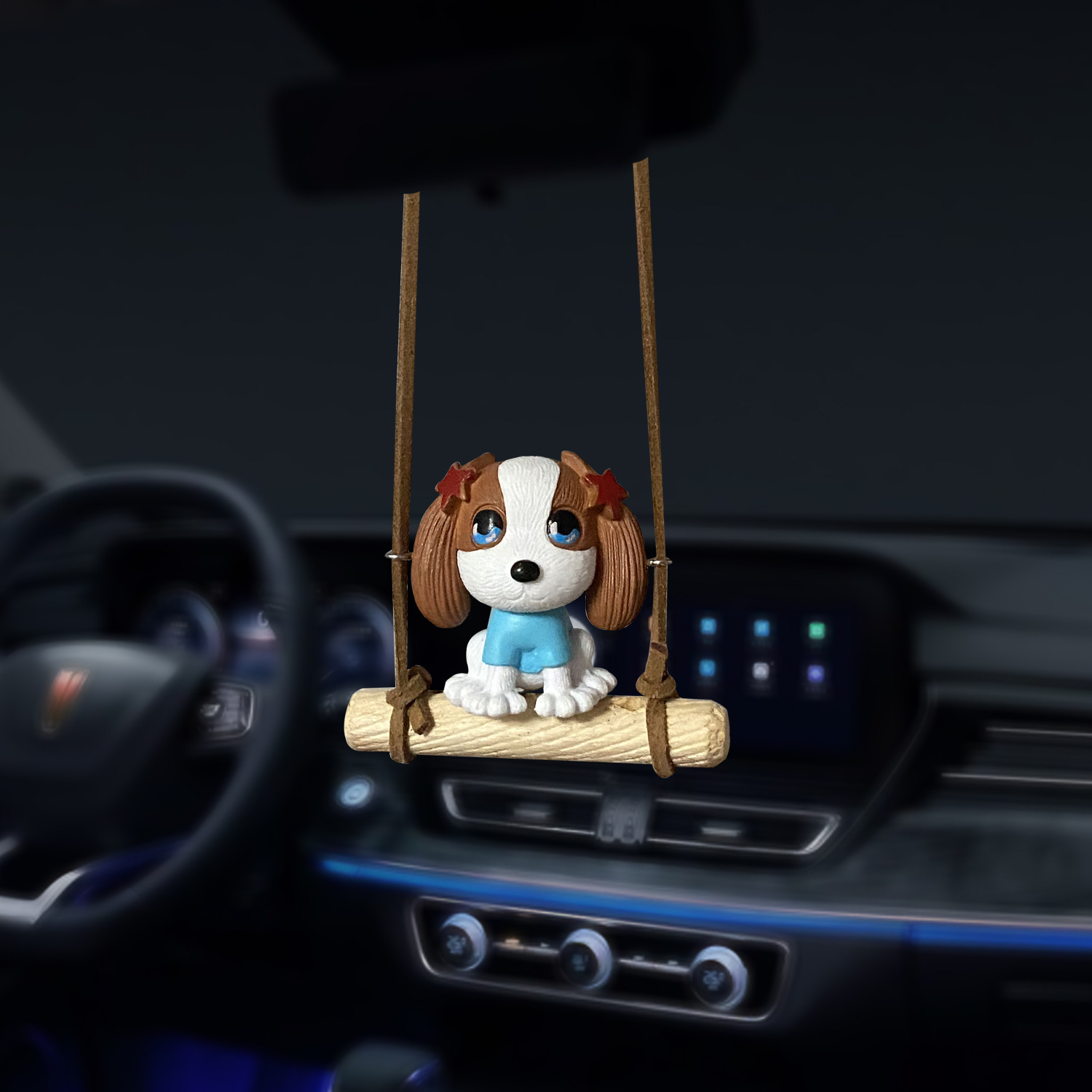 Wholesale Car Swing Ppy Car Rearview Mirror Decorative Pendant