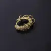 Wholesale Metal Plating Geometric Artificial Gemstones