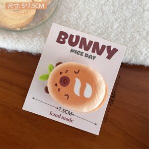 5# sandwich bread hairpin