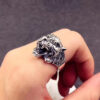 Wholesale New opening creative natural jewelry wholesale domineering Tiger Ring men's personality retro fashion ring