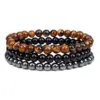 Fashion Round Natural Stone Beaded Bracelets