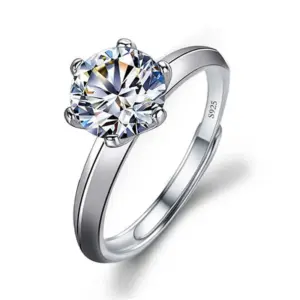 T's Six-Claw 1 Karat / Adjustable Opening