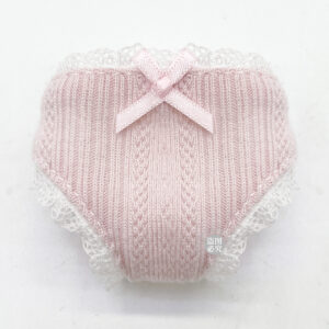 Fat body pink lace underwear