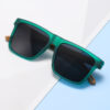 Wholesale New Retro Anti-Uv Bamboo Sunglasses Men's Trendyy Versatile Sunglasses Cross-Border Fashion Sunglasses