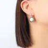 Wholesale PVD Coated Real Gold Plated 18K Gold Geometric 304 Stainless Steel Fashion Waterproof Non Tarnish Earrings