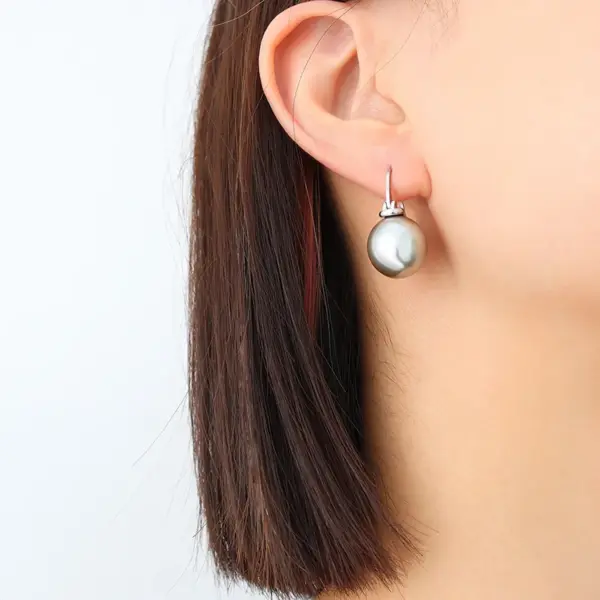 Wholesale PVD Coated Real Gold Plated 18K Gold Geometric 304 Stainless Steel Fashion Waterproof Non Tarnish Earrings