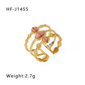HF-J1455-Gold / Adjustable Opening