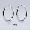 1 Pair Simple Style Commute Geometric Plating Titanium Steel Ear Studs
