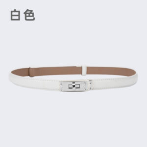 20552-silver buckle-white