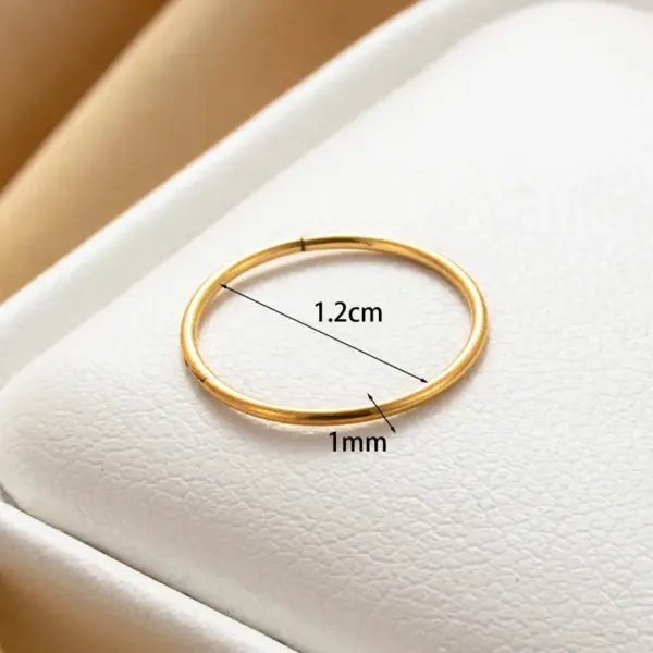 316 Stainless Steel Round IG Style Hoop Earrings For Women's